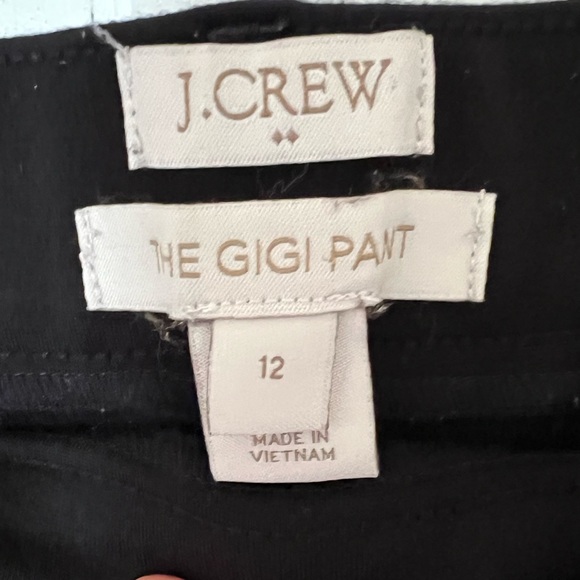 J. Crew - “The GiGi Pant” knit legging/ Skinny Pants, black - Picture 2 of 3